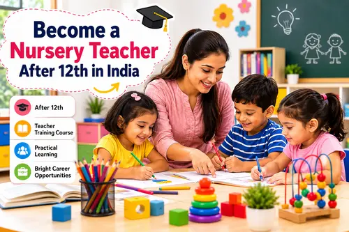 Becoming a nursery teacher after 12th