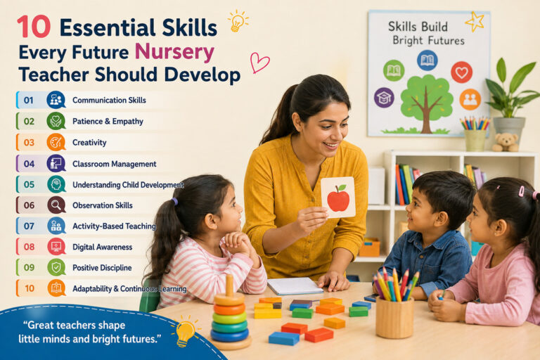 10 Essential Skills Every Future Nursery Teacher Should Develop