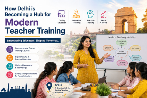 How Delhi is Becoming a Hub for Modern Teacher Training